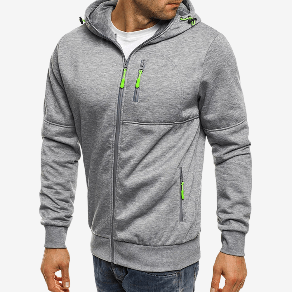 Veste en maille épaisse pour homme hiver