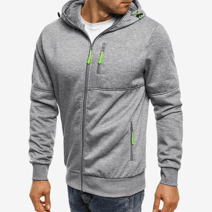 Veste en maille épaisse pour homme hiver