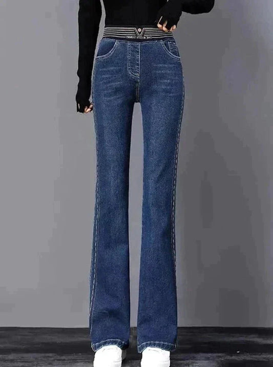 Jean Femme Décontracté à Taille Élégante - PanierRoyale