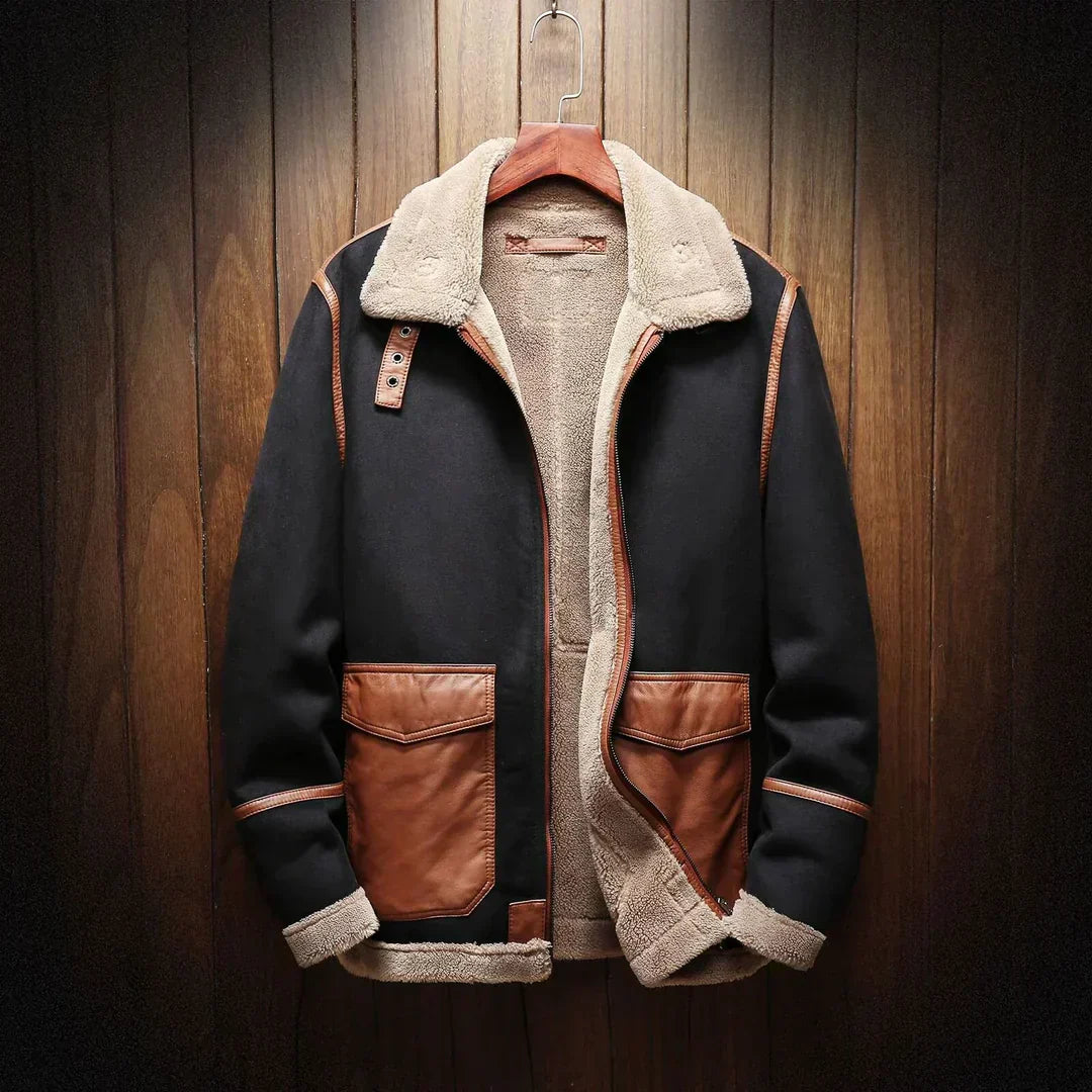 Manteau Homme Classique Noir Élégant pour Tout Usage - PanierRoyale