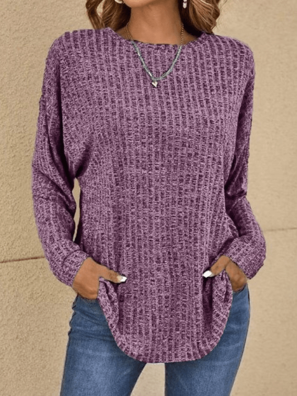 Pull Femme Élégant Manches Longues Douillet
