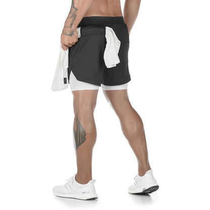 Shorts homme multidirectionnel sportif