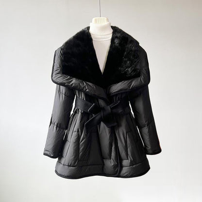 Manteau Femme Long Élégant pour Hiver - PanierRoyale