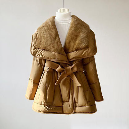 Manteau Femme Long Élégant pour Hiver