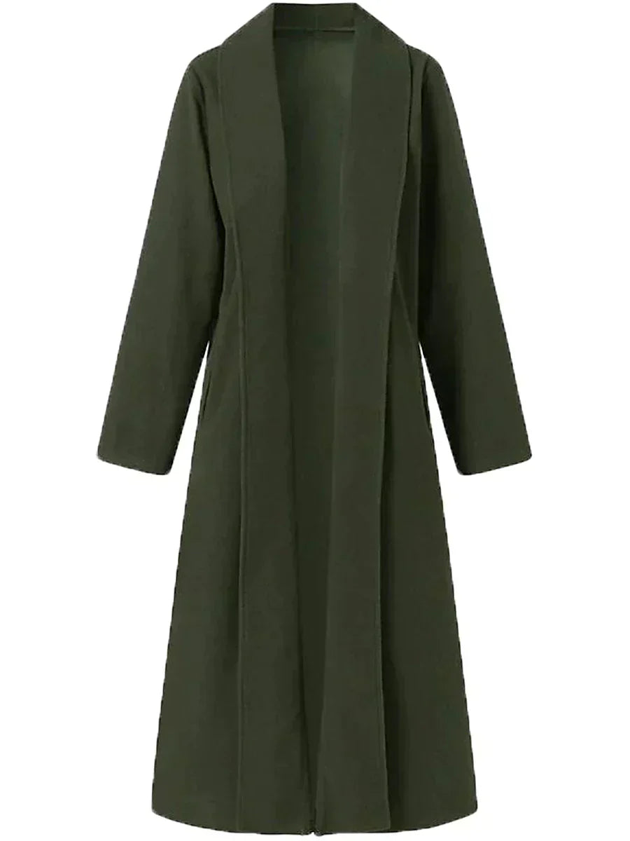 Manteau Long Imperméable et Élégant pour Femme - PanierRoyale