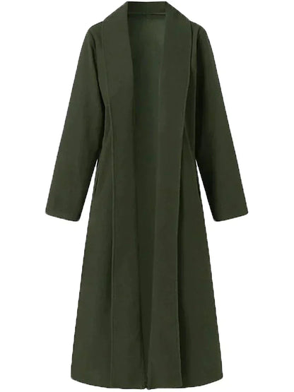 Manteau Long Imperméable et Élégant pour Femme - PanierRoyale