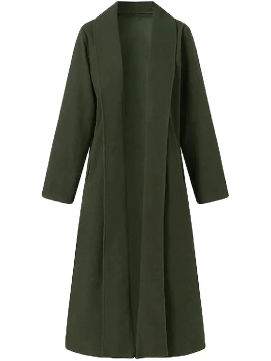 Manteau Long Imperméable et Élégant pour Femme - PanierRoyale