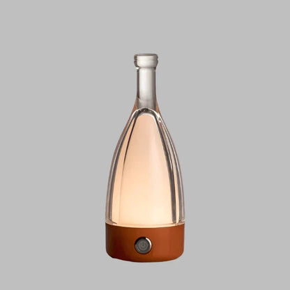 Lampe de Table LED Design Bouteille Réchargeable
