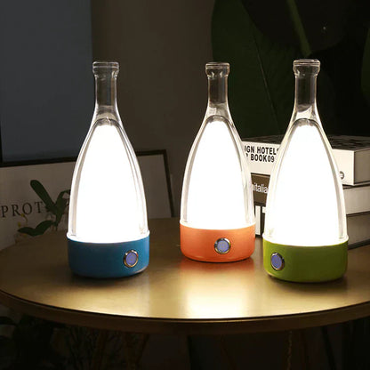 Lampe de Table LED Design Bouteille Réchargeable