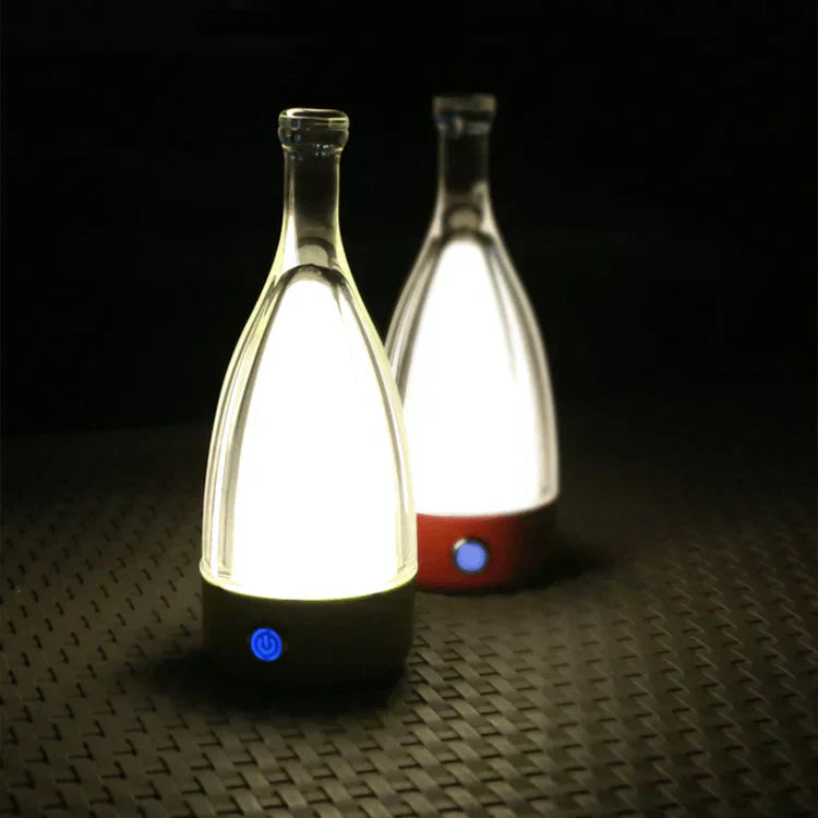 Lampe de Table LED Design Bouteille Réchargeable