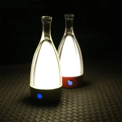 Lampe de Table LED Design Bouteille Réchargeable