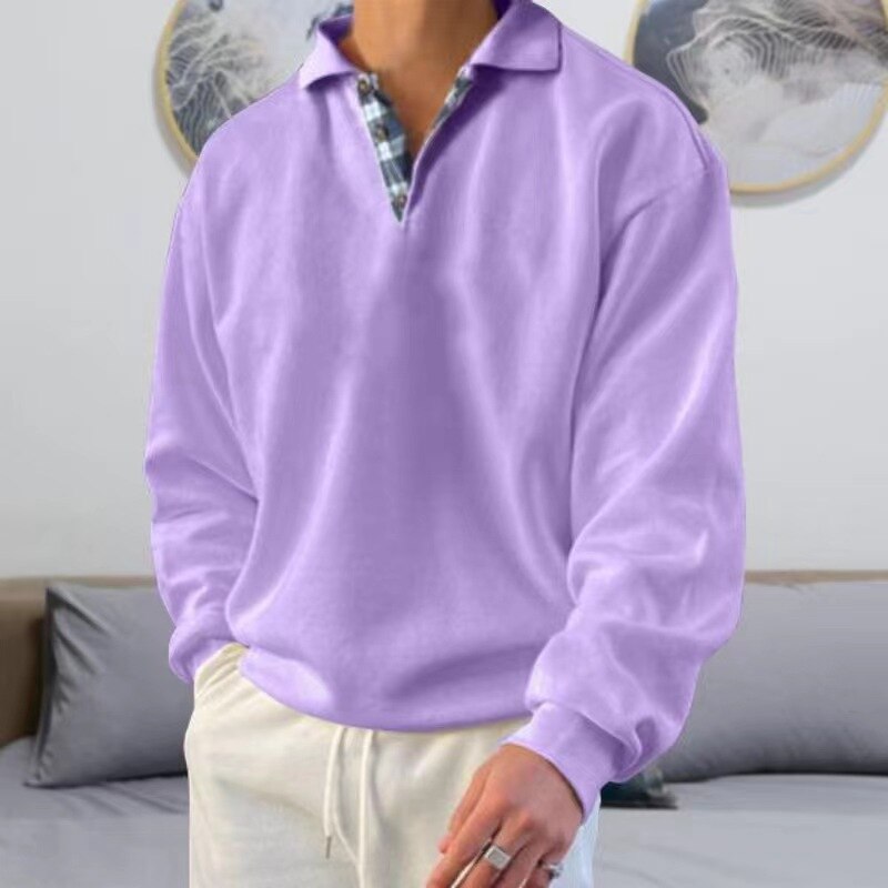 Pull Homme en Laine Chale Marron Hiver