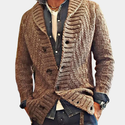 Gilet Tricoté Homme Élégant et Confortable