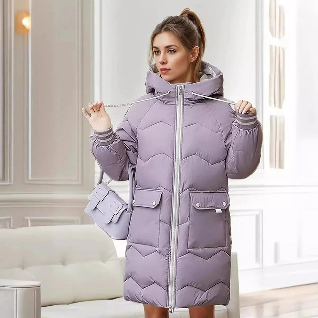 Veste capuche stretch et tendance - vue 5