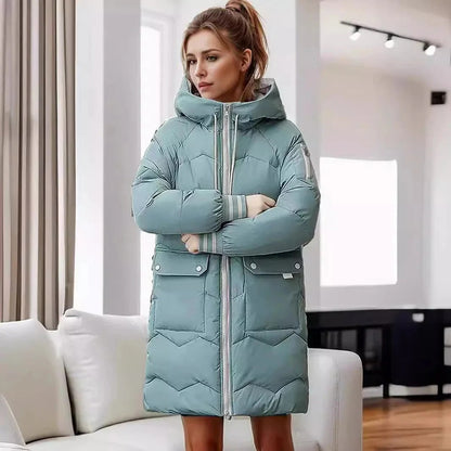 Veste femme capuche stretch et tendance