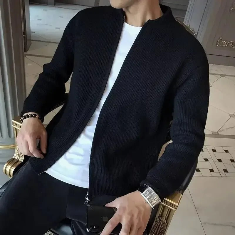 Gilet Homme Hiver Doux et Élégant ZIP - PanierRoyale