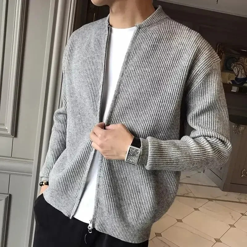 Gilet Homme Hiver Doux et Élégant ZIP