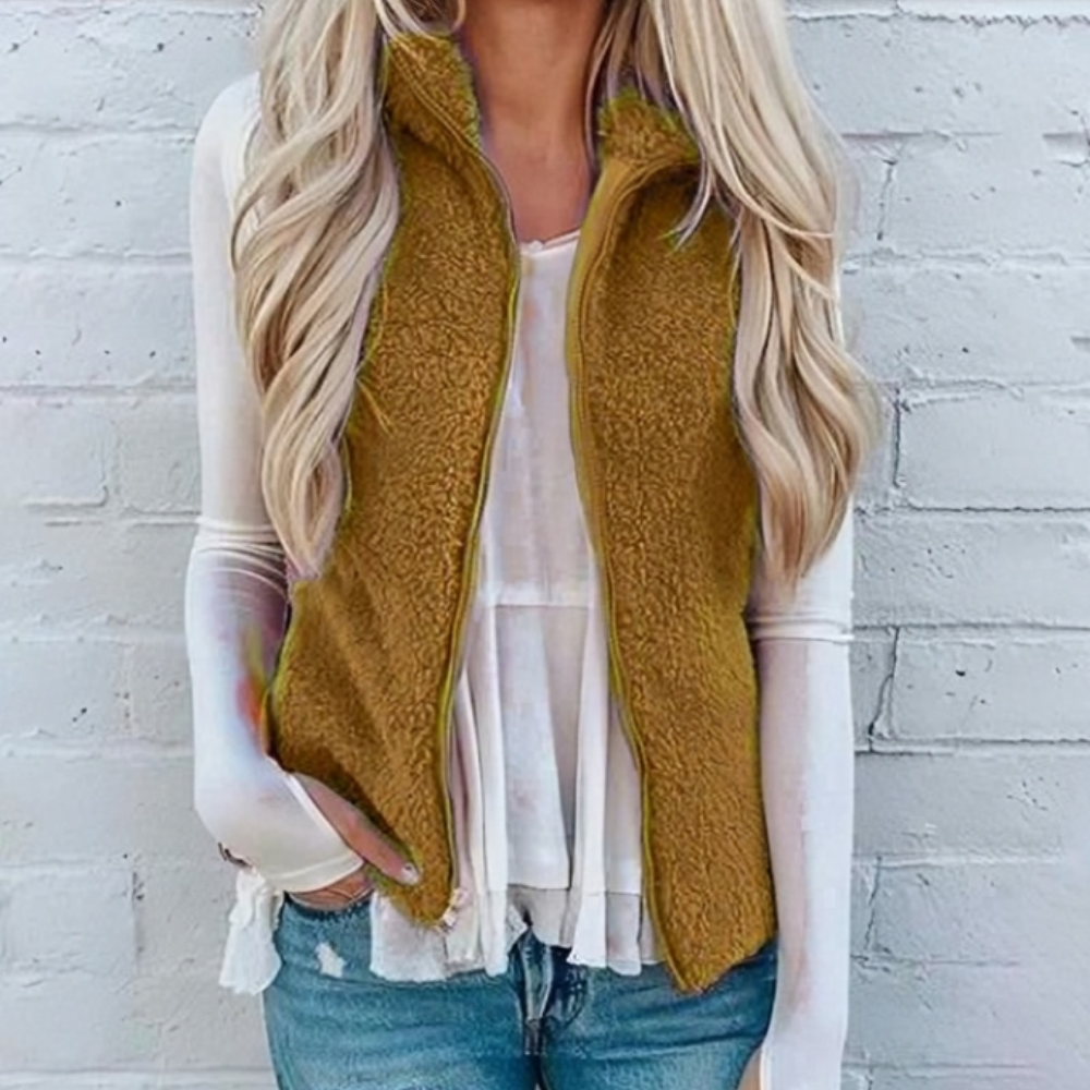 Gilet femme léger et chaud pour hiver