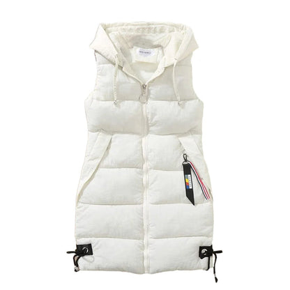 Veste décontractée zippée sans manches poches fermées
