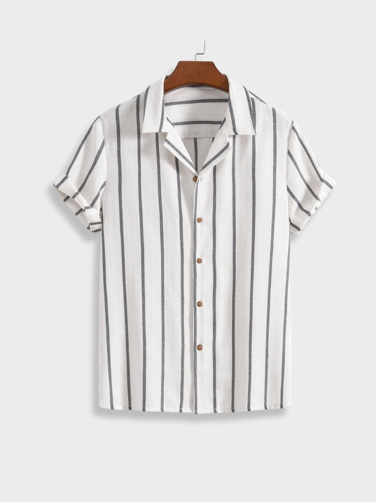 Maillot de Marin Homme été | Chemise Rayée et Shorts