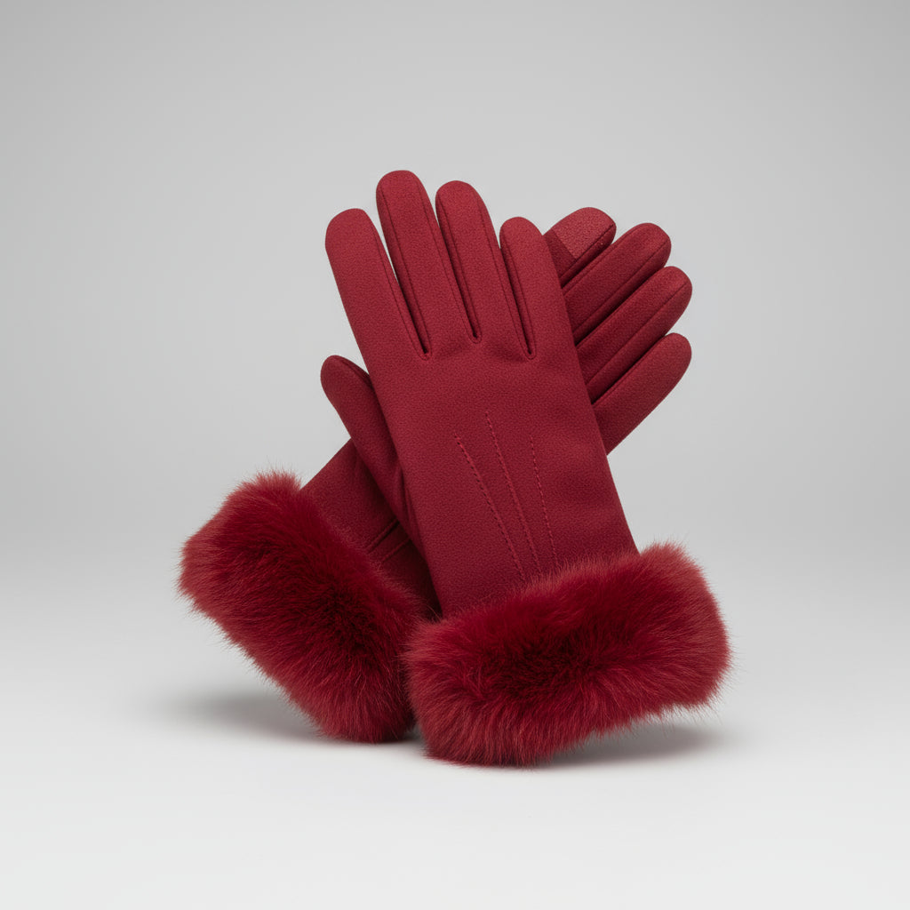 Gants Hiver Femmes Chauds et Doux Velours - PanierRoyale