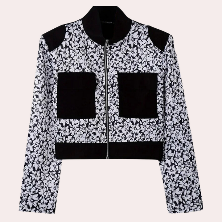 Veste Moderne à Col Haut - vue 4