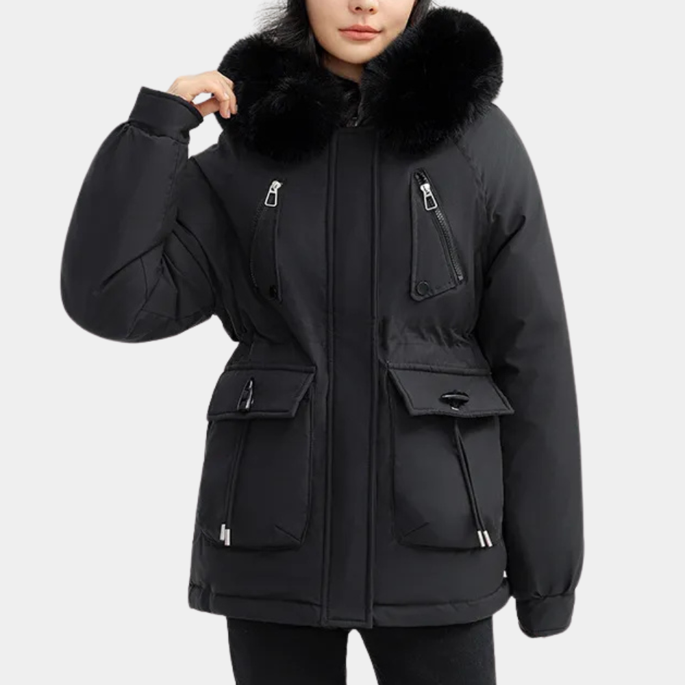 Veste d'Hiver à Capuche Moderne