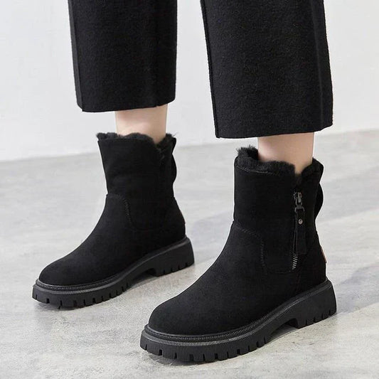 Bottes Hiver Femmes et Hommes Fourrées et Imperméables - PanierRoyale