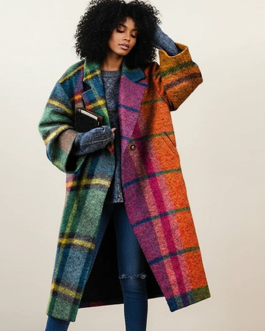 Manteau Hiver Femme Long et Doux en Laine - BerlinGlamour