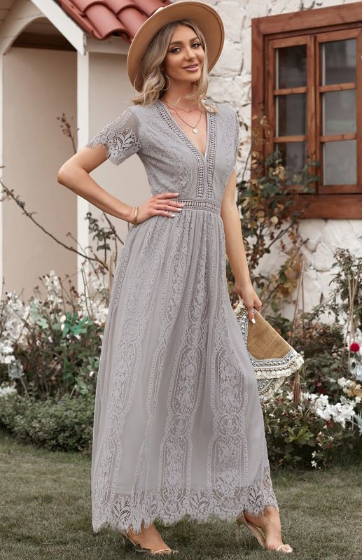 Robe de Mariée Dentelle Blanc Éclairage Féminin