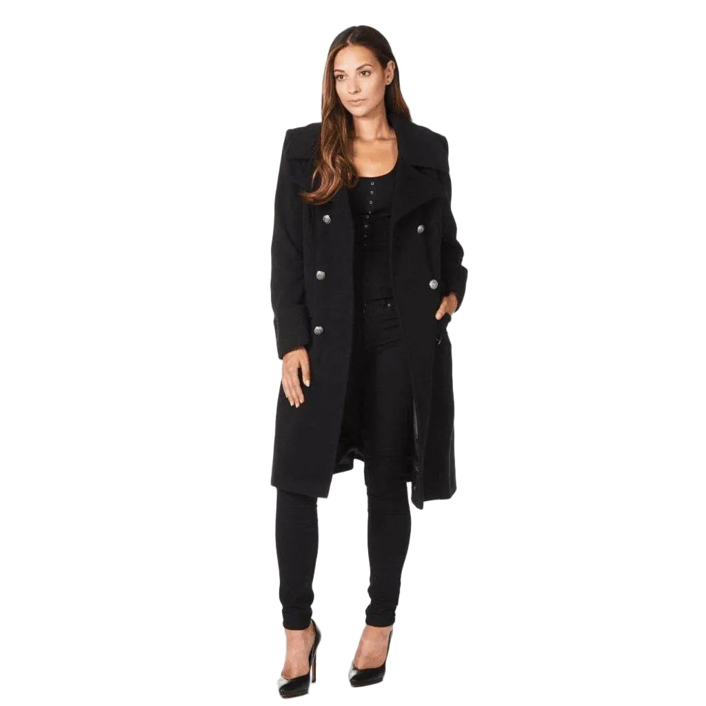 Manteau Femme Hiver Mi-Long Chic et Élégant - PanierRoyale