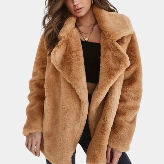 ASHLEY - Manteau d'Hiver Elégant en Peluche pour Femmes