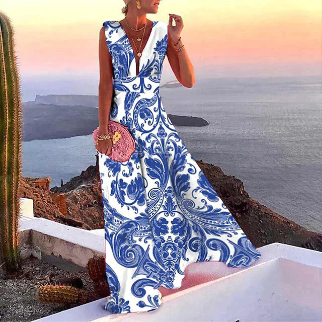 Robe Longue Élégante pour Femme - Douce et Raffinée