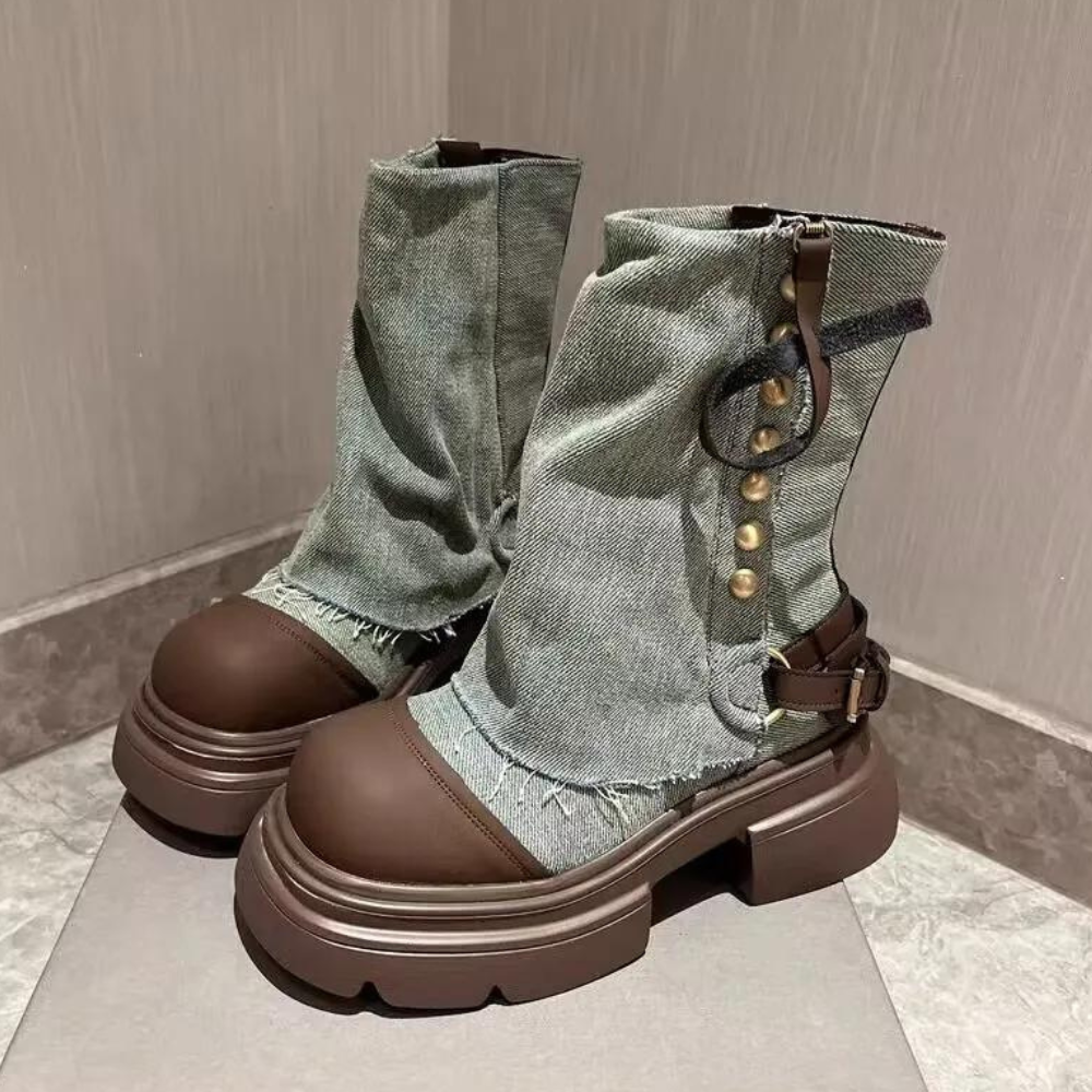 Bottes Jeans Femmes à la Mode