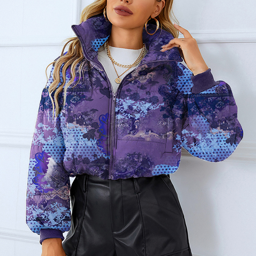 Veste d'Hiver Courte Élégante - vue 2