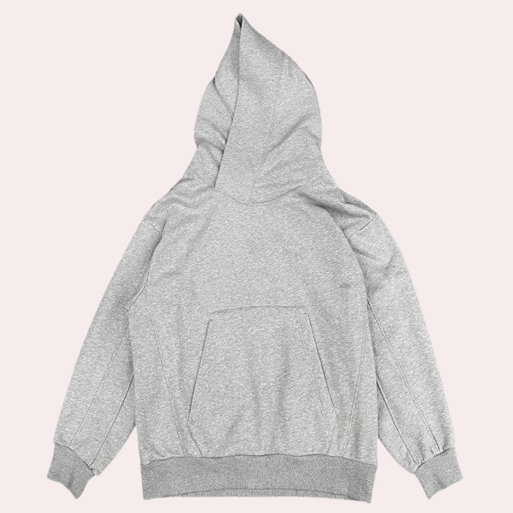 Pull d'hiver ample avec capuche - vue 4