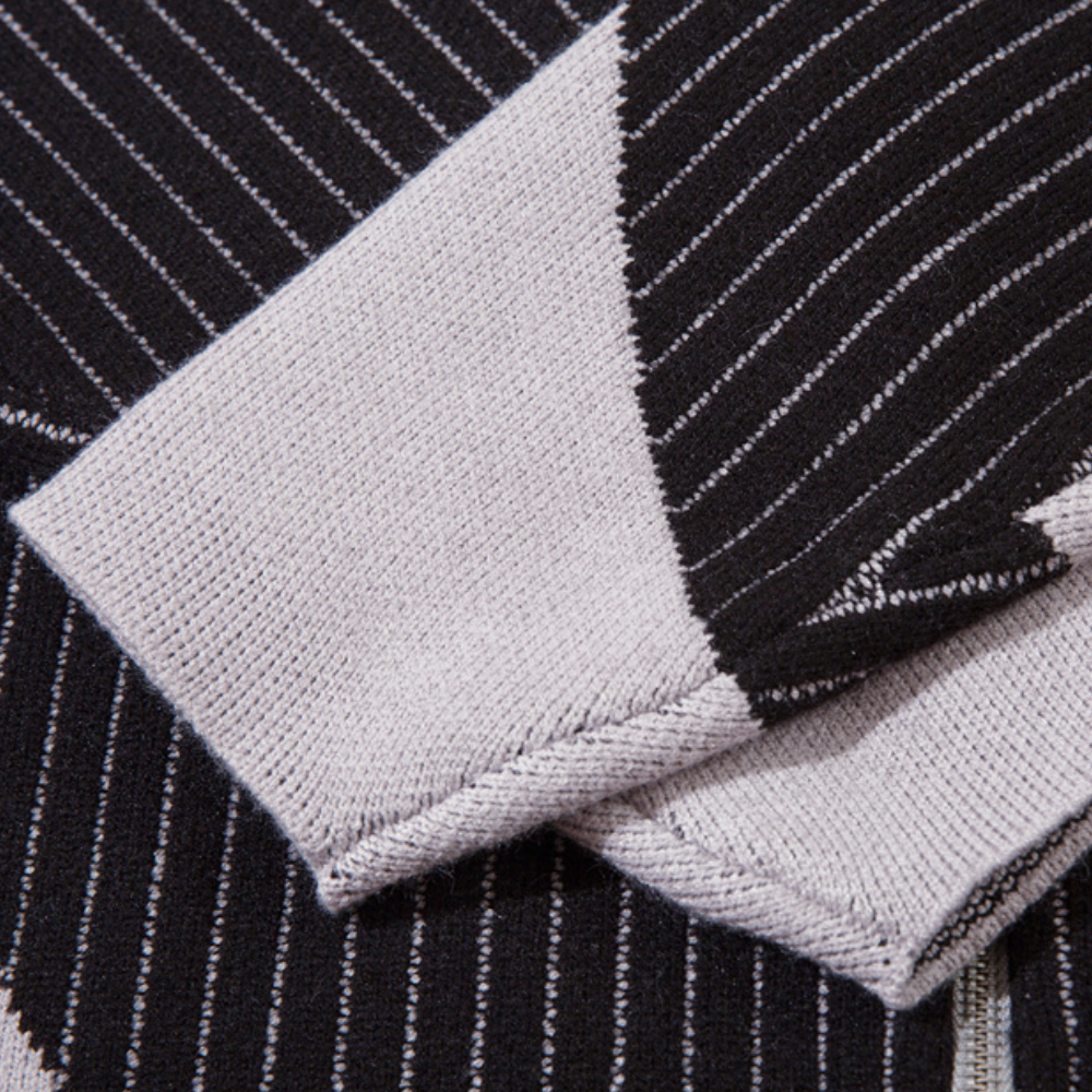 PAVLE - Cardigan Élégant à Zippes à Double Sens pour Hommes