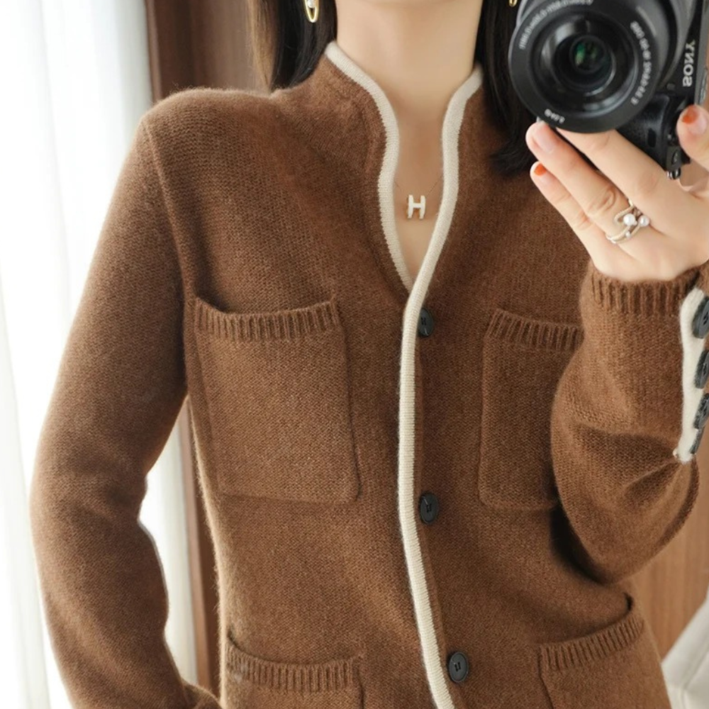 MAHAUT - Gilet Tricoté pour Femmes