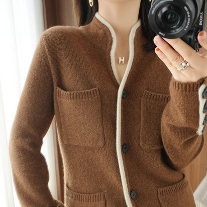 MAHAUT - Gilet Tricoté pour Femmes