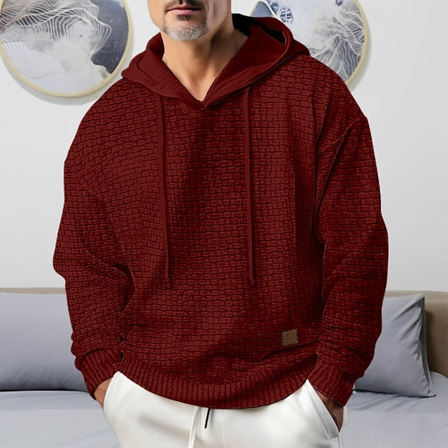 Sweat à capuche doux et chaud pour homme et femme
