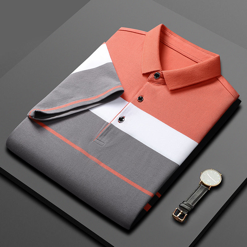 Polo Homme Classique à Manches Courtes Design Unique