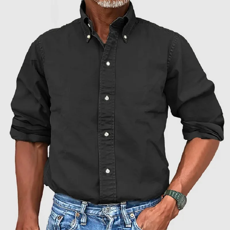 Chemise Homme Classique Manches Longues pour Mariage et Soirée - PanierRoyale