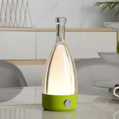Lampe de Table LED Design Bouteille Réchargeable
