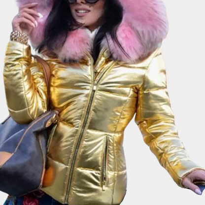 ISANA - Manteau Rembourré à Capuche pour Femmes
