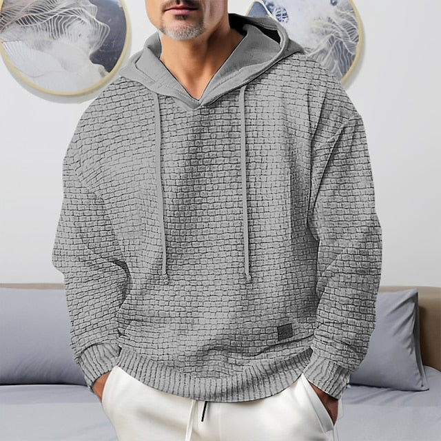 Sweat à capuche doux et chaud pour homme et femme