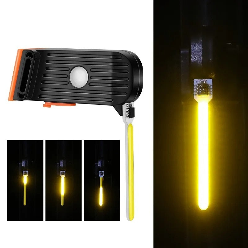 Gilet de Cyclisme Réfléchissant avec Lumières LED