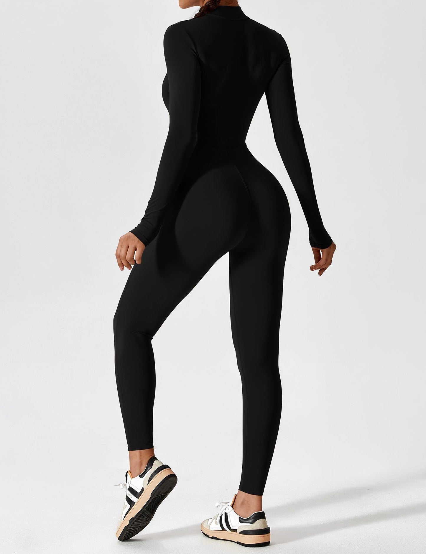 Robe Été Femme Manches Longues Zip Décontractée