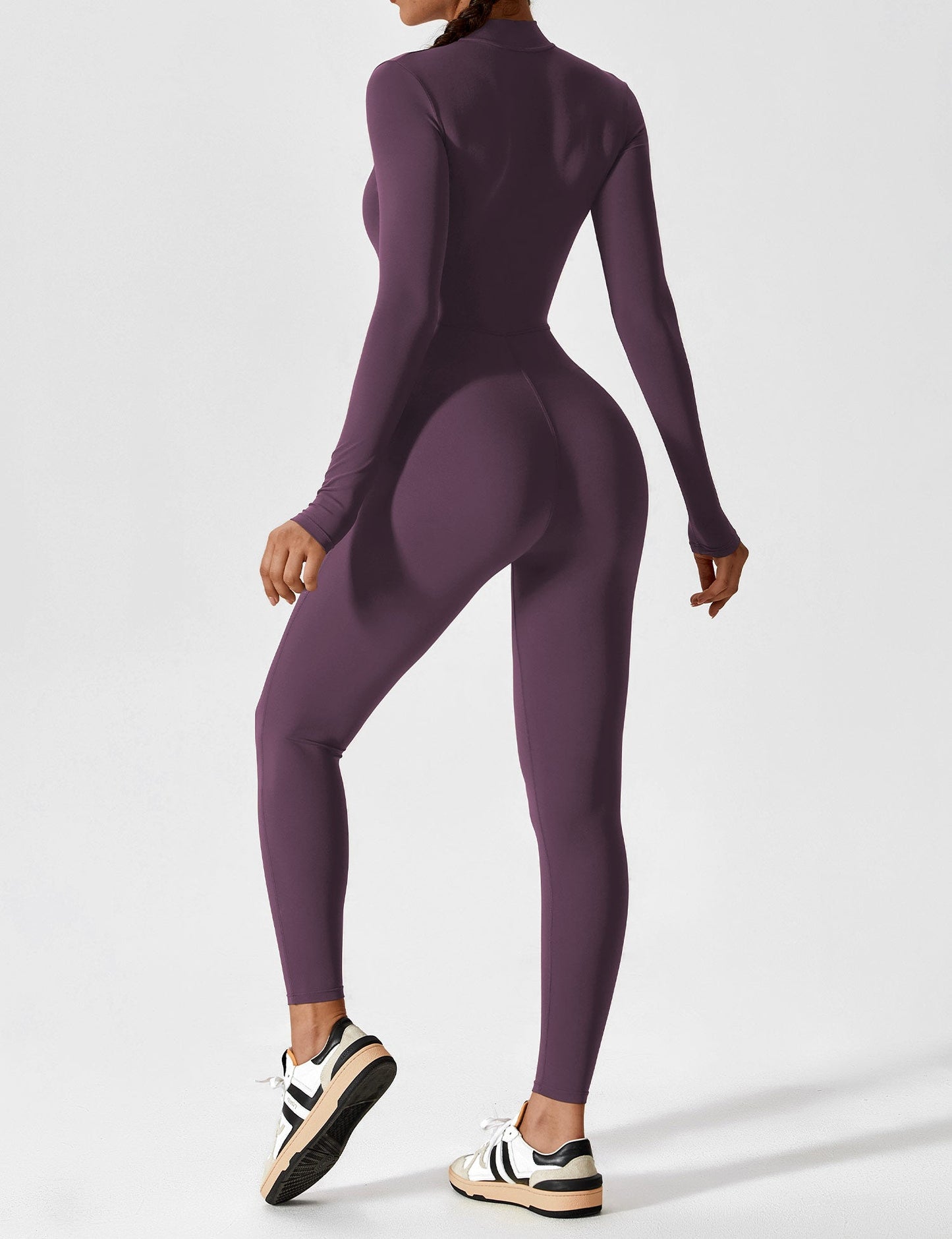 Robe Été Femme Manches Longues Zip Décontractée