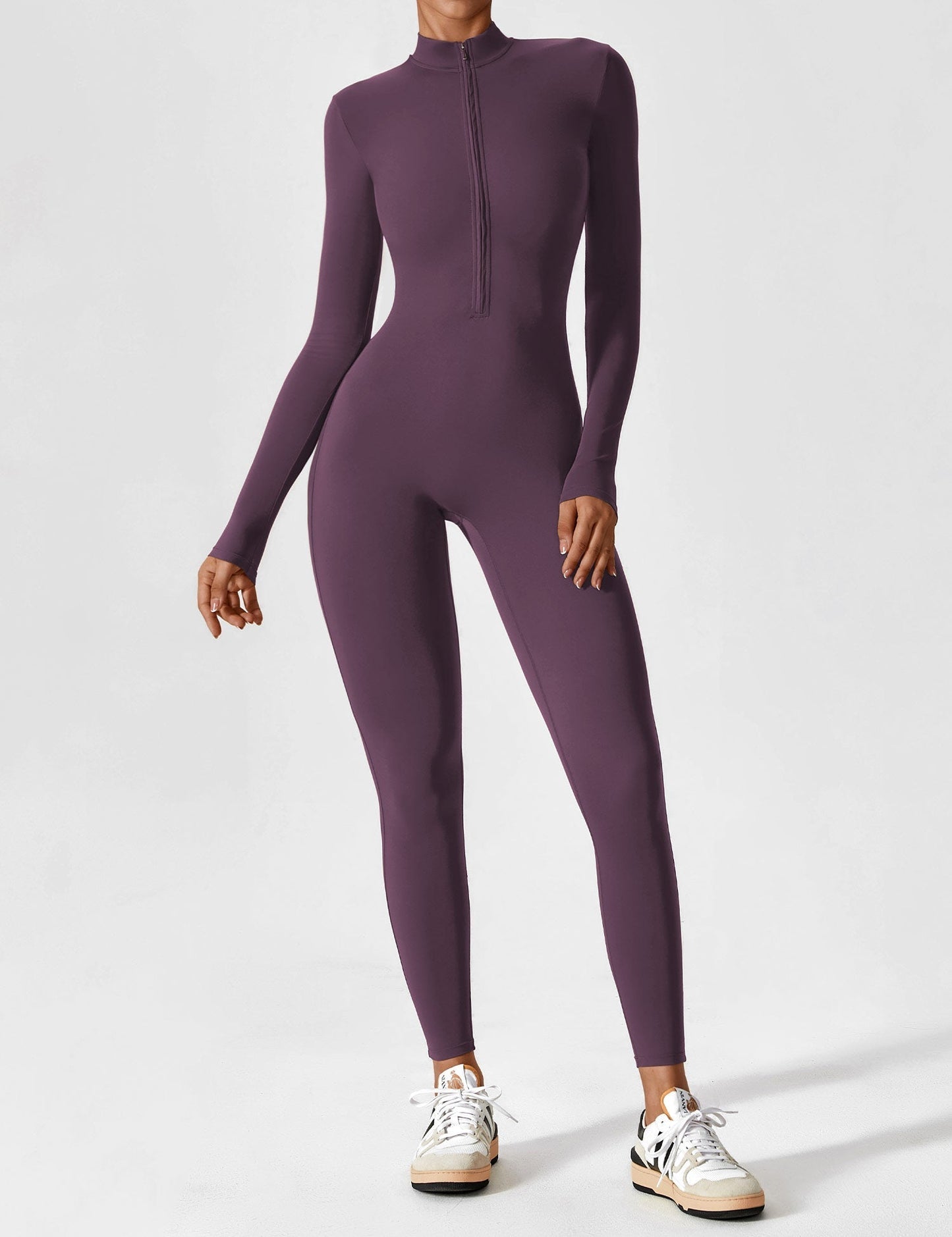 Robe Été Femme Manches Longues Zip Décontractée