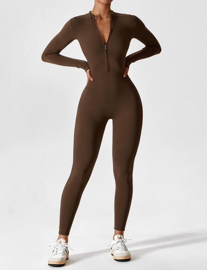 Robe Été Femme Manches Longues Zip Décontractée